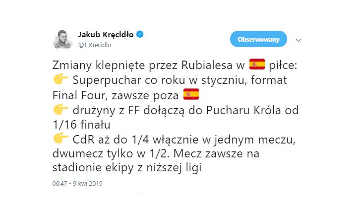 SPORE zmiany w hiszpańskiej piłce!